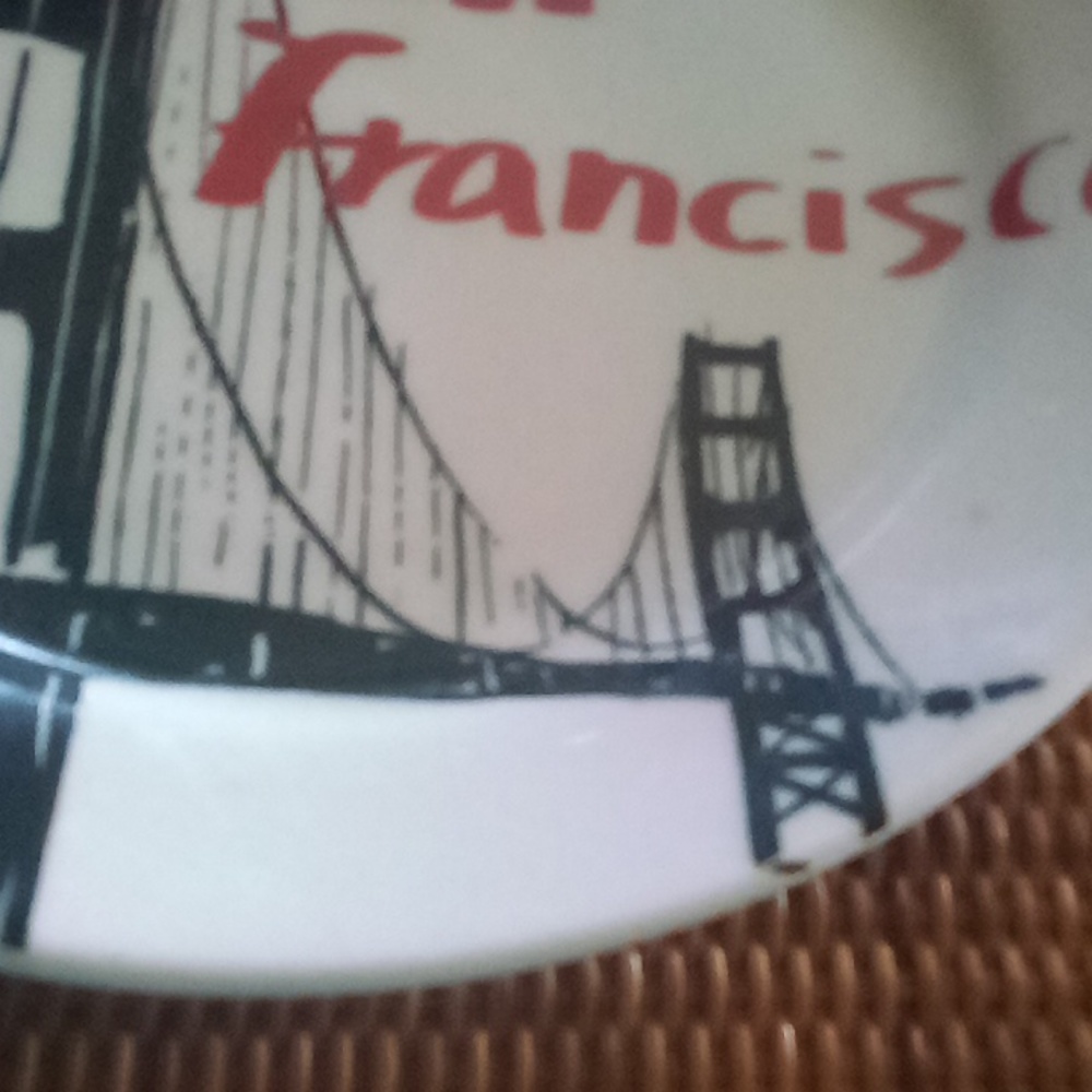 San Francisco Bay commemorative plate - Picture 4 of 6